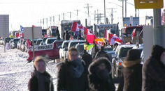 V Kanadě protestují kamioňáci proti opatřením, policie se bojí nepokojů