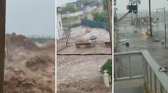 VIDEO: Španělsko zasáhly bleskové povodně. Voda brala vše