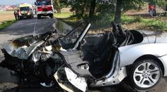 Tragickou nehodu u Brna způsobil řidič kradeného BMW!