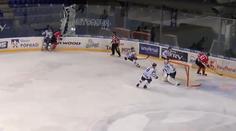 Hororové zranění: Šťastnému se zabodlo plexisklo do krku! VIDEO