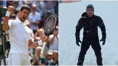 Jako filmový Rocky! Djokovič dře ve sněhu, pomáhá mu i manželka