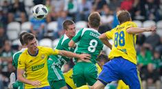 Červená karta a čtyři góly! Bohemians nakonec se Zlínem remizovali