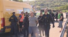 Policejní manévry na Jižní spojce: Zadrželi kradené dodávky z Německa