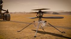 Helikoptéra Ingenuity má za sebou první úspěšný let na Marsu