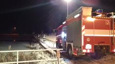 Pod dvojicí mužů se v Hradištku prolomil led, jeden nepřežil