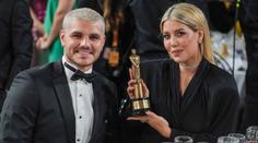 Manželka Icardiho si nedala pozor. Kromě fotky dětí ukázala i prsa