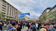 Vládu bez komunistů, SPD a ANO! Na Václavák přišlo protestovat 10 tisíc lidí