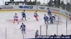 VIDEO: Před osmi lety zkolaboval a unikl smrti, teď si Fischer užil zápas pod širým nebem