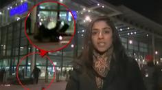 VIDEO: Muž na skútru srazil chodce během živého vstupu