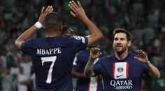 To byla fotbalová báseň. Messi a Mbappé předvedli akci, nad kterou srdce plesá
