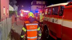 Tragédie na Chebsku. Při požáru v rodinném domě mělo zemřít dítě