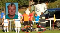 To je muž, který na fotbale srazil pěstí ženu! Trénuje místní kluky