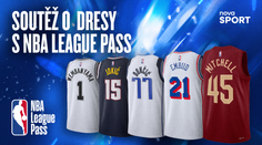 Poslední šance! Vyhrajte pět exkluzivních dresů hráčů NBA