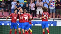 Česko - Bulharsko 2:1, první výhru zařídil dvěma góly Schick