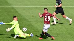 Fantastický Hložek dal čtyři góly za poločas. Plzeň vybojovala Evropu