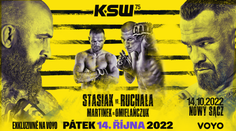 Podívejte se, jak sledovat KSW 75. Do boje jde Martínek a další česká jména