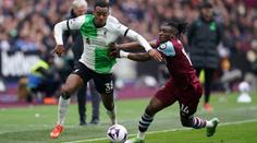 Liverpool jen remizoval s West Hamem. Sen o titulu se pomalu rozplývá