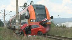 Tragédie v polské autoškole: Ženě chcípl motor přímo před vlakem