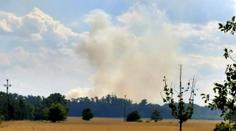 Na Hodonínsku hořel les. Hasiči vyhlásili nejvyšší stupeň poplachu