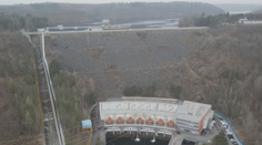 Ve vodní elektrárně Dalešice kontrolují zařízení. Je klíčovým bodem pro Dukovany