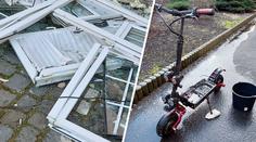 Elektrokoloběžka v bytě explodovala. Výbuch vyrazil okna, pět lidí se zranilo