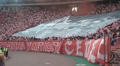 Fotbalisté Crvené Zvezdy slavili titul s 18 tisíci diváků. Pět hráčů má koronu