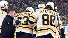 Rána pro Boston. Marchand je zraněný, chybět může několik týdnů