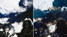 NASA zveřejnila šokující snímky Antarktidy! Ledovce velmi rychle tají