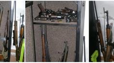 Příprava na válku? Muž z Trutnova měl doma 42 pušek a pistolí!