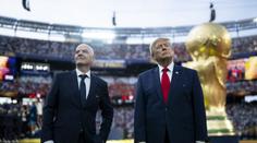Infantino má vlivného zastánce. Pokud odejde, nikdy nebudou tak výděleční, říká Trump
