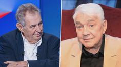 Miloš Zeman se vložil do pohřbu Jiřího Krampola. Je znechucený tahanicemi