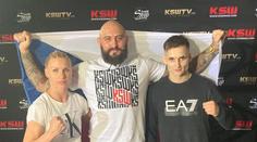 Český rok v KSW: Oslnivý debut Humburgera, okradení Martínka i tvrdý pád Lesáka