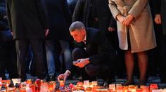 Babiše na Národní třídě musela chránit policie, lidé na něj pískali
