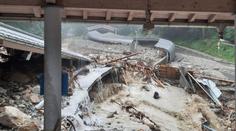 Totální devastace v Königssee, povodeň semlela bobovou dráhu