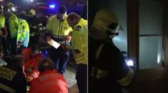 Video z hořícího hotelu! Nebylo vidět na krok, zásah očima hasičů