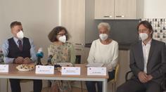 Tisková konference k otevření Postcovidového centra