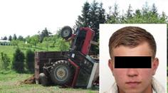 Traktoristu Davida (23) hledali po nehodě dva dny. Popsal chvíle hrůzy!