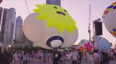 V Hongkongu se koná festival horkovzdušných balónů. Dorazily týmy z celého světa