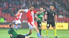 Slavia je bod od titulu! Drama s Jabloncem rozhodl v závěru Souček