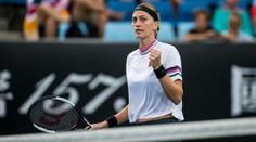 Kvitová v Austrálii baví, soupeřku zaskočila úderem pravačkou