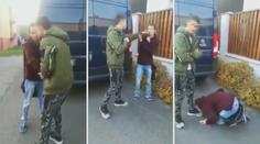 Na zem, líbej nohy! Policie ukázala šílený případ šikany! VIDEO