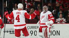 Kindl s Mrázkem zářili v Torontu, Faksa dal první gól v NHL!