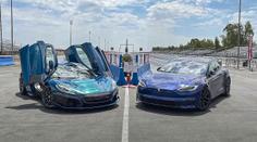 Tesla vs. Rimac: Závod nejrychlejších elektromobilů. Který z nich je králem?
