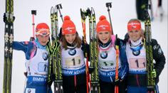 Bronz po osmi letech. České biatlonistky získaly dodatečnou medaili z olympiády