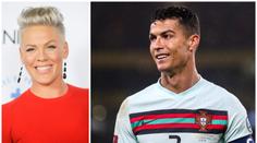 Dobrák Ronaldo se domluvil se zpěvačkou Pink, chtějí pomoci dětem