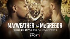 Potvrzeno! Nova Sport bude vysílat zápas Mayweather vs. McGregor