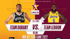 Uspěje "Team LeBron", nebo "Team Durant"? Utkání hvězd NBA sledujte na Nova Sport