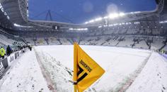 Fotbalisty v Itálii zaskočil sníh! Juventus ani neodehrál utkání