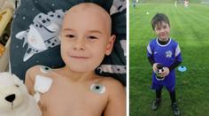Malý fotbalista Matýsek (7) má těžký nádor na mozku. Rodina žádá o pomoc