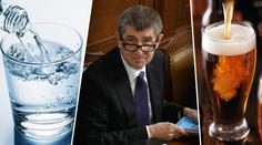 Babiš naděluje: Po pivu chce nižší DPH i na vodu a nealko nápoje
